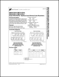 datasheet for DM54LS240J-MLS by 