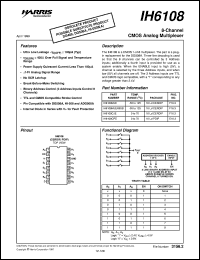 datasheet for IH6108 by Intersil Corporation
