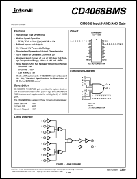 datasheet for CD4068BMS by Intersil Corporation