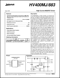 datasheet for HV400MJ/883 by Intersil Corporation