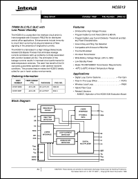 datasheet for HC5513 by Intersil Corporation