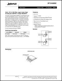 datasheet for RF1K49093 by Intersil Corporation