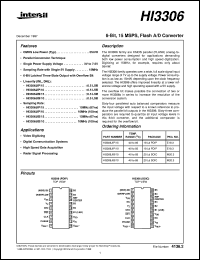 datasheet for HI3306 by Intersil Corporation