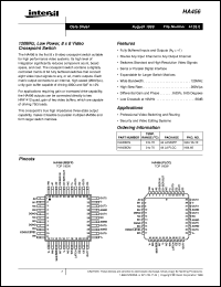 datasheet for HA456 by Intersil Corporation