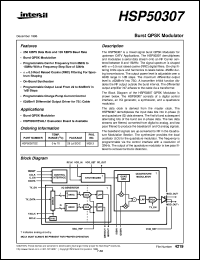 datasheet for HSP50307 by Intersil Corporation