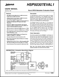datasheet for HSP50307EVAL1 by Intersil Corporation