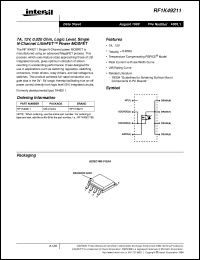 datasheet for RF1K49211 by Intersil Corporation
