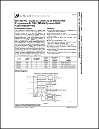 datasheet for DP8422VX-33 by 