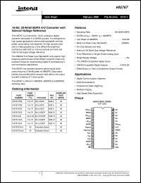 datasheet for HI5767 by Intersil Corporation
