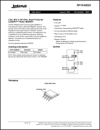 datasheet for RF1K49223 by Intersil Corporation