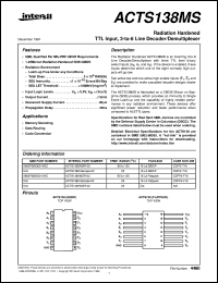 datasheet for ACTS138MS by Intersil Corporation