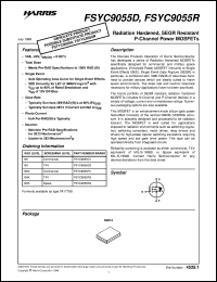 datasheet for FSYC9055D by Intersil Corporation
