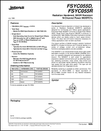 datasheet for FSYC055R by Intersil Corporation