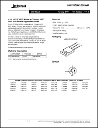 datasheet for HGTG20N120CND by Intersil Corporation