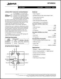datasheet for HFA3683A by Intersil Corporation