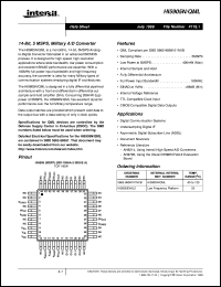 datasheet for HI5905N/QML by Intersil Corporation