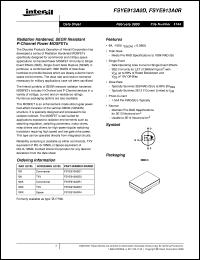 datasheet for FSYE913A0D by Intersil Corporation