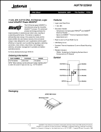 datasheet for HUF76132SK8 by Intersil Corporation