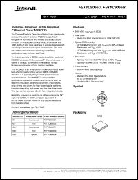 datasheet for FSTYC9055D by Intersil Corporation