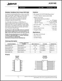 datasheet for ACS21MS by Intersil Corporation