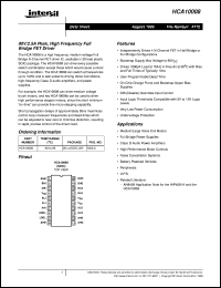 datasheet for HCA10008 by Intersil Corporation
