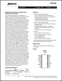 datasheet for HIP6502 by Intersil Corporation