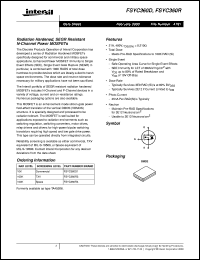 datasheet for FSYC360R by Intersil Corporation