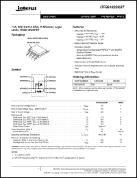 datasheet for ITF86182SK8T by Intersil Corporation