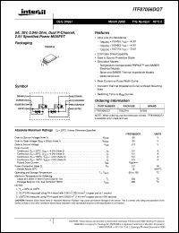 datasheet for ITF87056DQT by Intersil Corporation