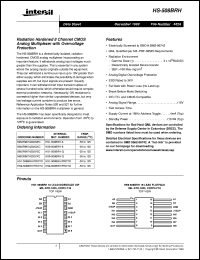 datasheet for HS-508BRH by Intersil Corporation