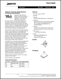 datasheet for FSGYC260R by Intersil Corporation