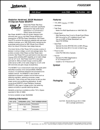 datasheet for FSGS230R by Intersil Corporation