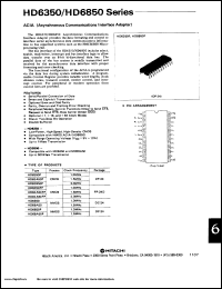 datasheet for HD68A50P by 