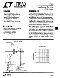 datasheet for LM10 by Linear Technology