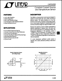 datasheet for LM334 by Linear Technology