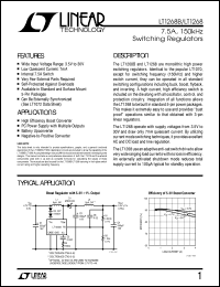 datasheet for LT1268B by Linear Technology