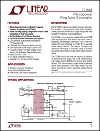 datasheet for LT1684 by Linear Technology