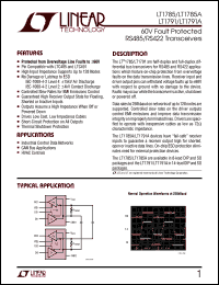 datasheet for LT1791 by Linear Technology