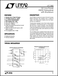 datasheet for LTC1382 by Linear Technology