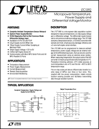 datasheet for LTC1392 by Linear Technology