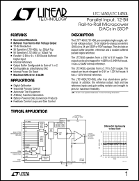 datasheet for LTC1450L by Linear Technology