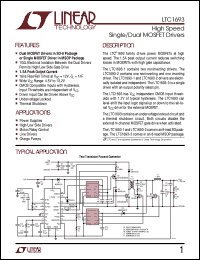 datasheet for LTC1693 by Linear Technology