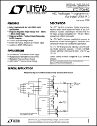 datasheet for LTC1706-82 by Linear Technology
