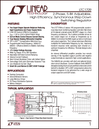 datasheet for LTC1709 by Linear Technology