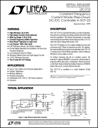 datasheet for LTC1772 by Linear Technology