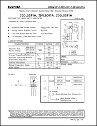 datasheet for 20DL2C41A by Toshiba