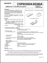 datasheet for CXP85300A by Sony Semiconductor
