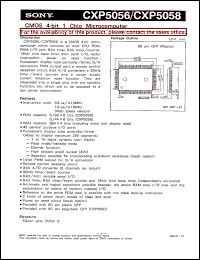 datasheet for CXP5056 by Sony Semiconductor