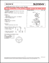 datasheet for SLD304V by Sony Semiconductor