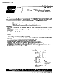 datasheet for L78LR05 by SANYO Electric Co., Ltd.